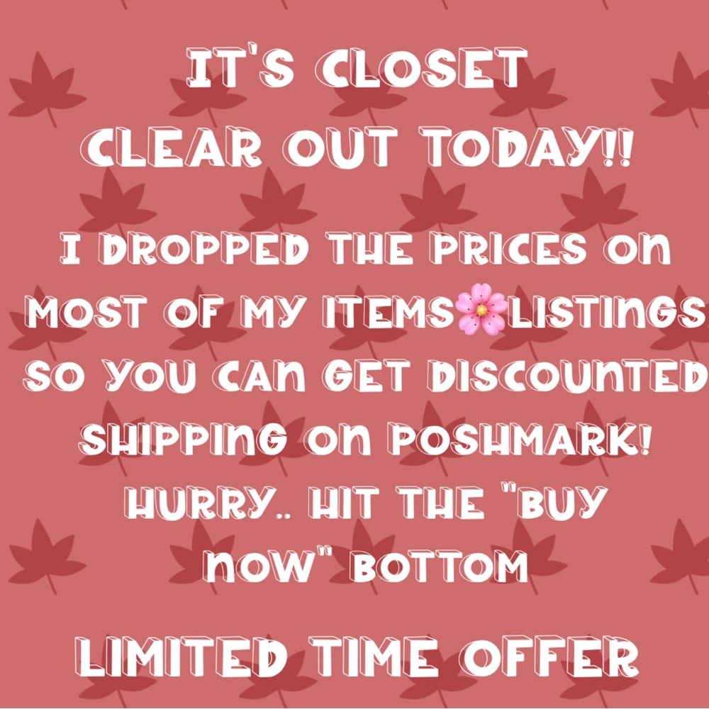 Score reduced prices and discounted shipping today!!